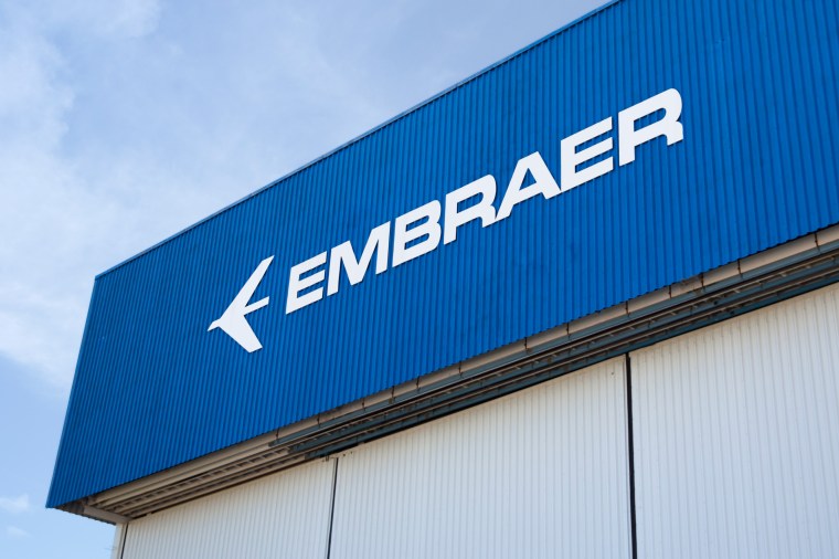 Embraer commercial jet deliveries