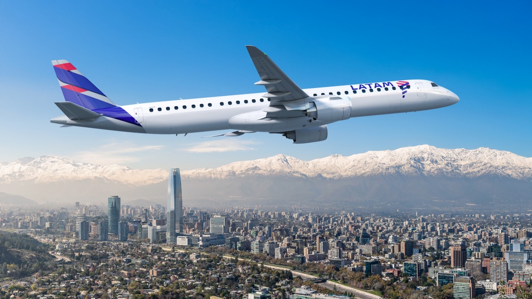 LATAM Bets $2.1 Billion on Embraer to Boost Regional Flights