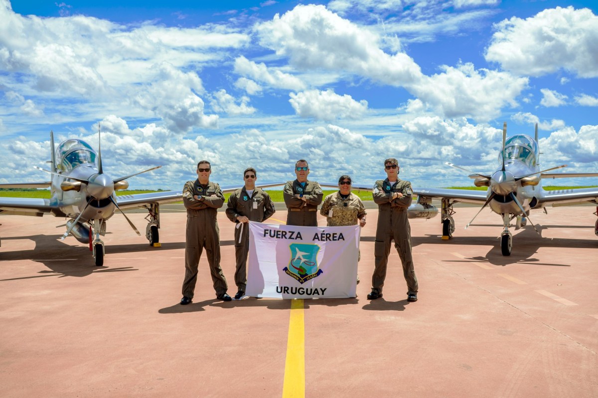 Embraer Delivers First A-29 Super Tucanos to Uruguay