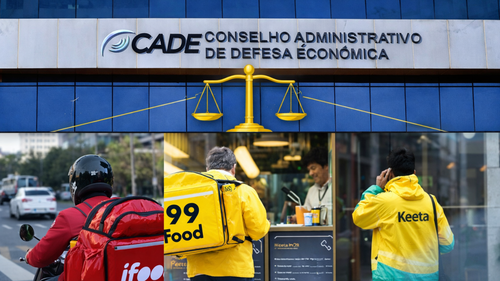 Cade vira árbitro da disputa entre iFood, 99Food e Keeta no mercado de delivery