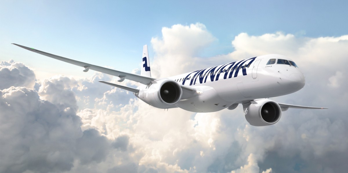 Embraer Secures Up to 46 E195-E2 Jets Order from Finnair