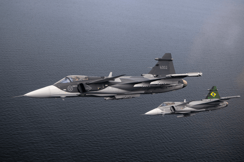 Brazil Unveils Gripen F-39E Fighter Jet