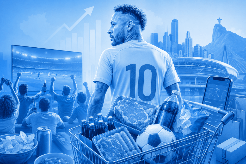 Neymar atiça a Máquina de Consumo da Copa do Mundo
