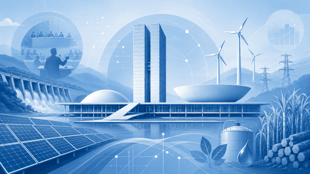 Energia limpa, velha política: a disputa por incentivos no Congresso